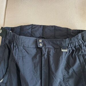 Head Black Nylon Mens snow pants